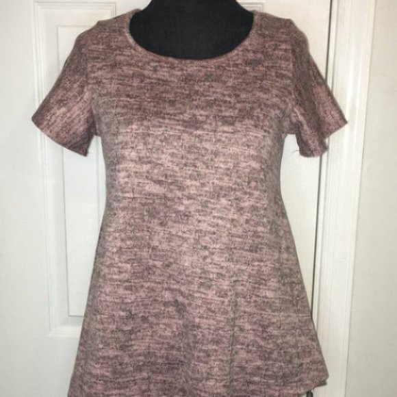 Women’s Star Vixen Hanky Hem Knit Short Sleeve Top - Picture 2 of 8